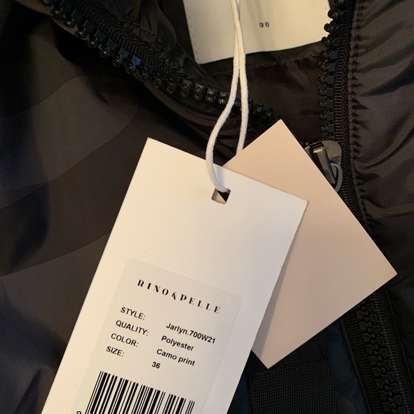 ✨Host Pick✨New Rino & Pelle Jarlyn Coat- Camo Size 36/Small - Picture 7 of 7